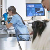 onde fazer exames laboratoriais veterinários Cássia dos Coqueiros